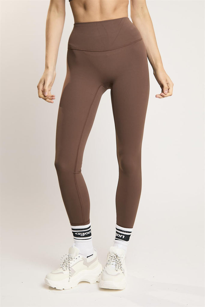 Signature Chestnut Full-Length Leggings
