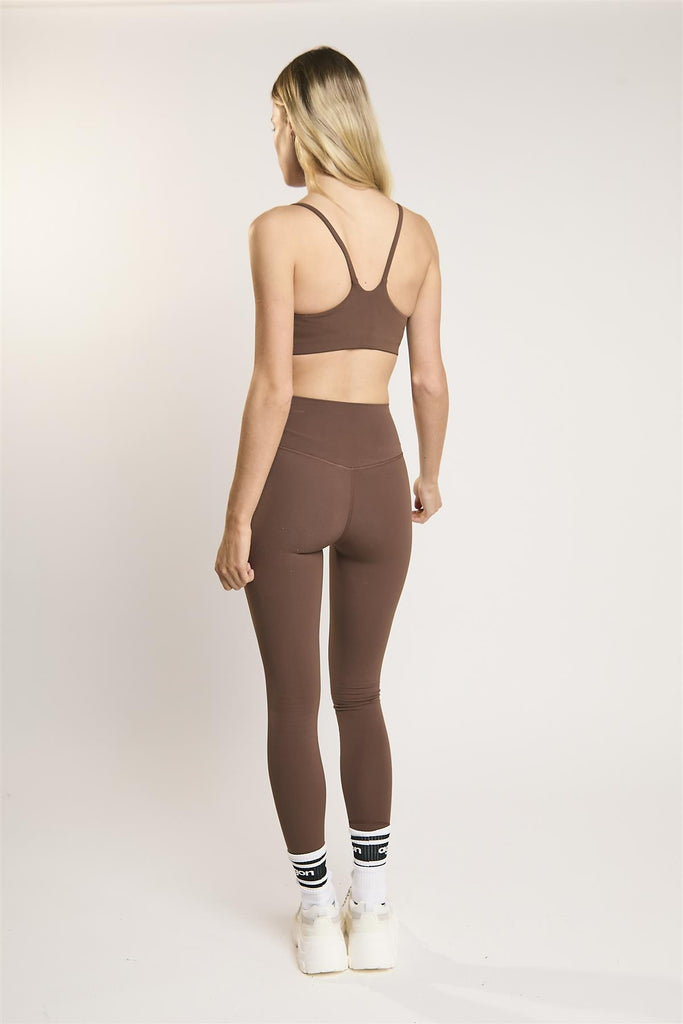 Signature Chestnut Full-Length Leggings