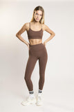 Signature Chestnut Full-Length Leggings