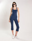 Agon Women's Navy Halterneck Top