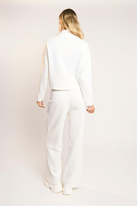 Agon Lounge Off White Wide-Leg Joggers