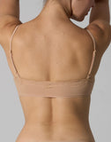 Agon Sand Lace-Trimmed Bra