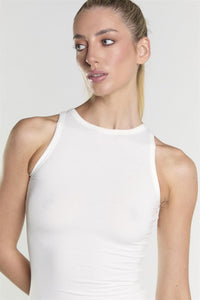 Racerback Maxi Dress - White