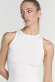 Racerback Maxi Dress - White