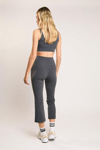 Signature Graphite-Grey Capri Leggings