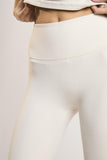 Signature White Flare Leggings