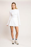 Signature White Long-Sleeve- Top