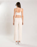 Agon Women's Cream Lightweight Trousers