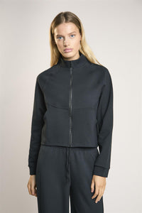 Agon Lounge Black Full-Zip Jacket