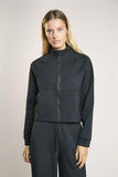 Agon Lounge Black Full-Zip Jacket