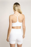 Signature White Seamless Shorts