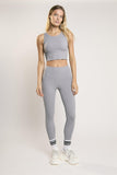 Signature Light-Grey Invisible-Pocket Leggings