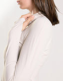 Agon Women's Cream Zip Up Jacket