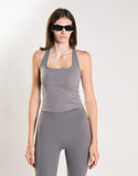 Agon Women's Dark Grey Halterneck Top