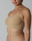 Agon Sand Adjustable Straps Bra