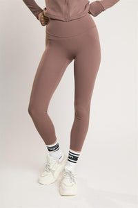 Signature Cognac Full-Length Leggings