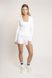 Signature White Define-Full-Zip Jacket