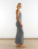 Sleeveless Maxi Dress - Dark Grey Marl
