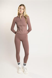 Signature Cognac Full-Zip- Jacket