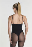 Scoop Neck Bodysuit - Black
