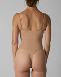 Agon Sand Neutral Body Form-Fitting Bodysuit