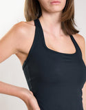 Agon Women's Black Halterneck Top