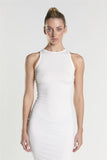 Racerback Maxi Dress - White