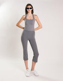 Agon Women's Dark Grey Halterneck Top
